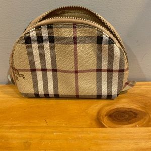 Burberry makeup bag small